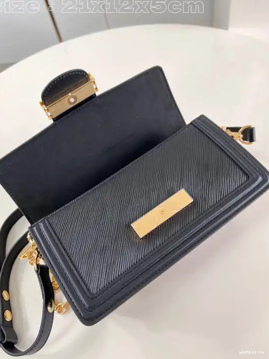 WIS West-21*12*5CM VUITTON East LOUIS DAUPHINE 0423
